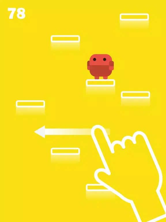 Splippy - platform sky jump iPad 应用截图