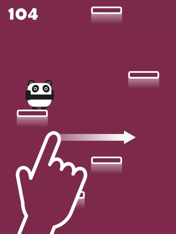 Splippy - platform sky jump iPad 应用截图