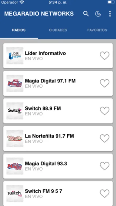 Mega Radio Networks Screenshots