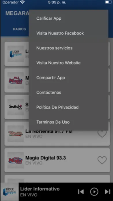 Mega Radio Networks Screenshots