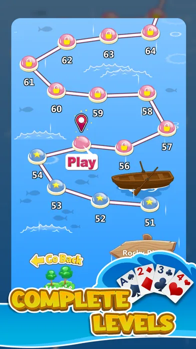 Tangkapan skrin Solitaire Up—Classic Card Game