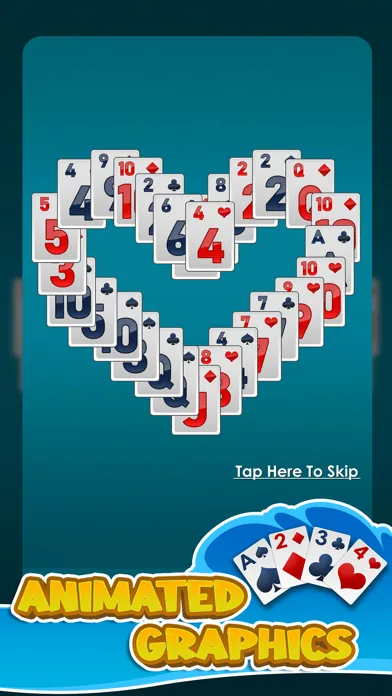 Tangkapan skrin Solitaire Up—Classic Card Game
