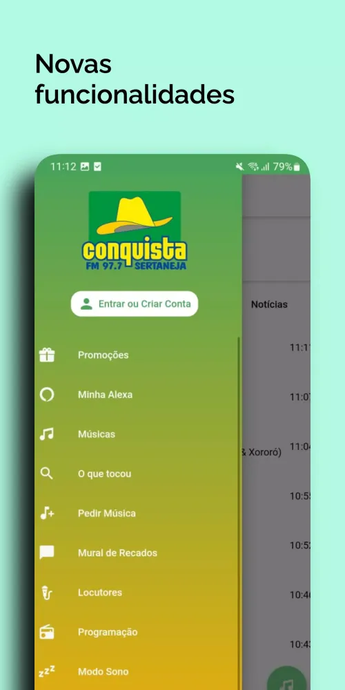 Conquista FM应用截图