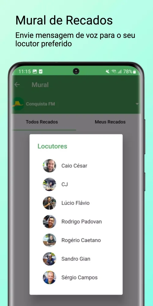 Conquista FM应用截图