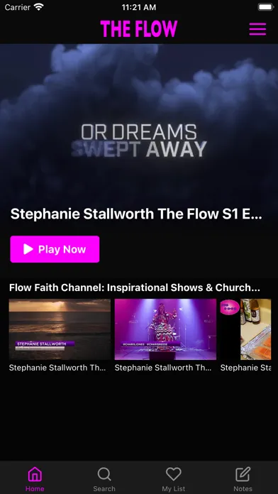 The Flow App Screenshots