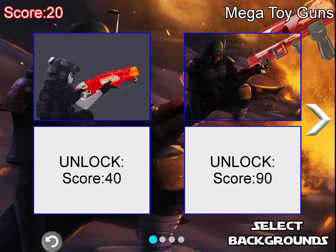 Mega Toy Guns iPad  স্ক্রিনশট