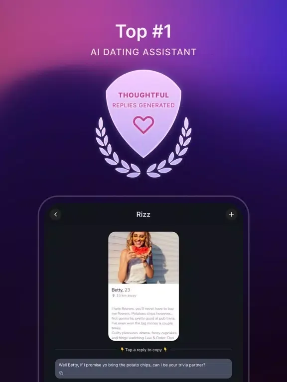 Plug AI - Dating Assistant iPad  スクリーンショット