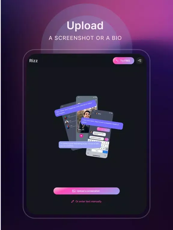 Plug AI - Dating Assistant iPad  スクリーンショット