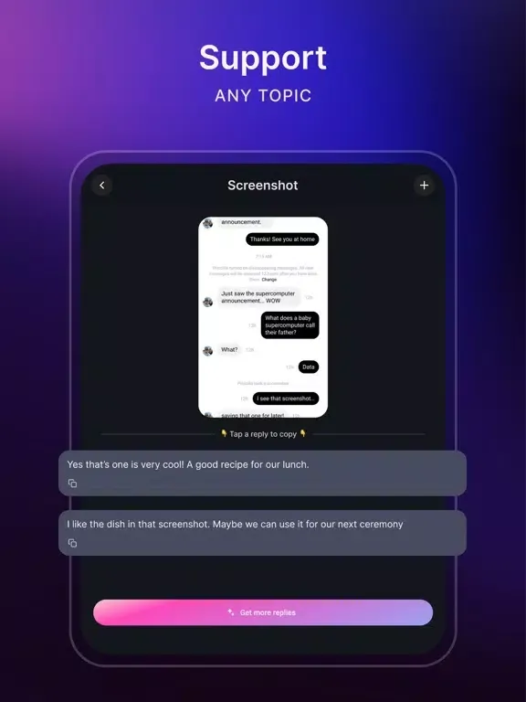 Plug AI - Dating Assistant iPad  スクリーンショット