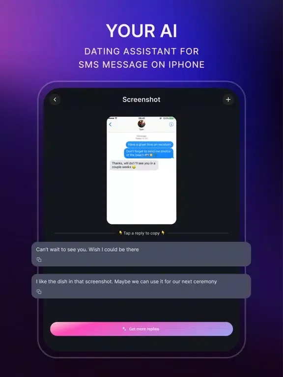 Plug AI - Dating Assistant iPad  スクリーンショット