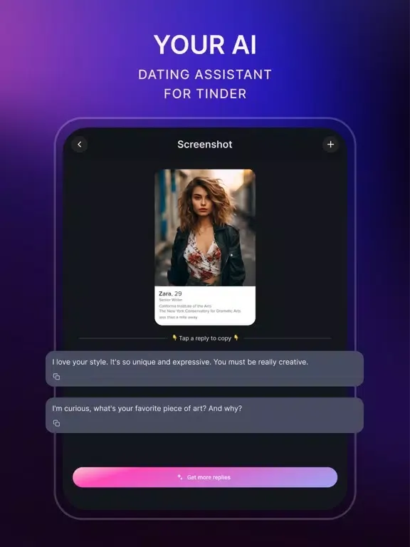 Plug AI - Dating Assistant iPad  スクリーンショット
