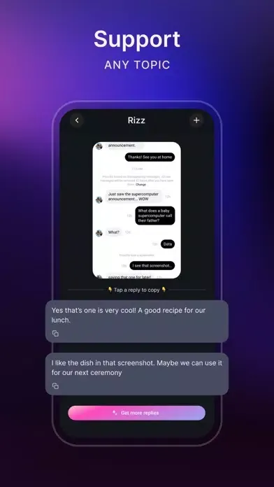 Plug AI - Dating Assistant スクリーンショット
