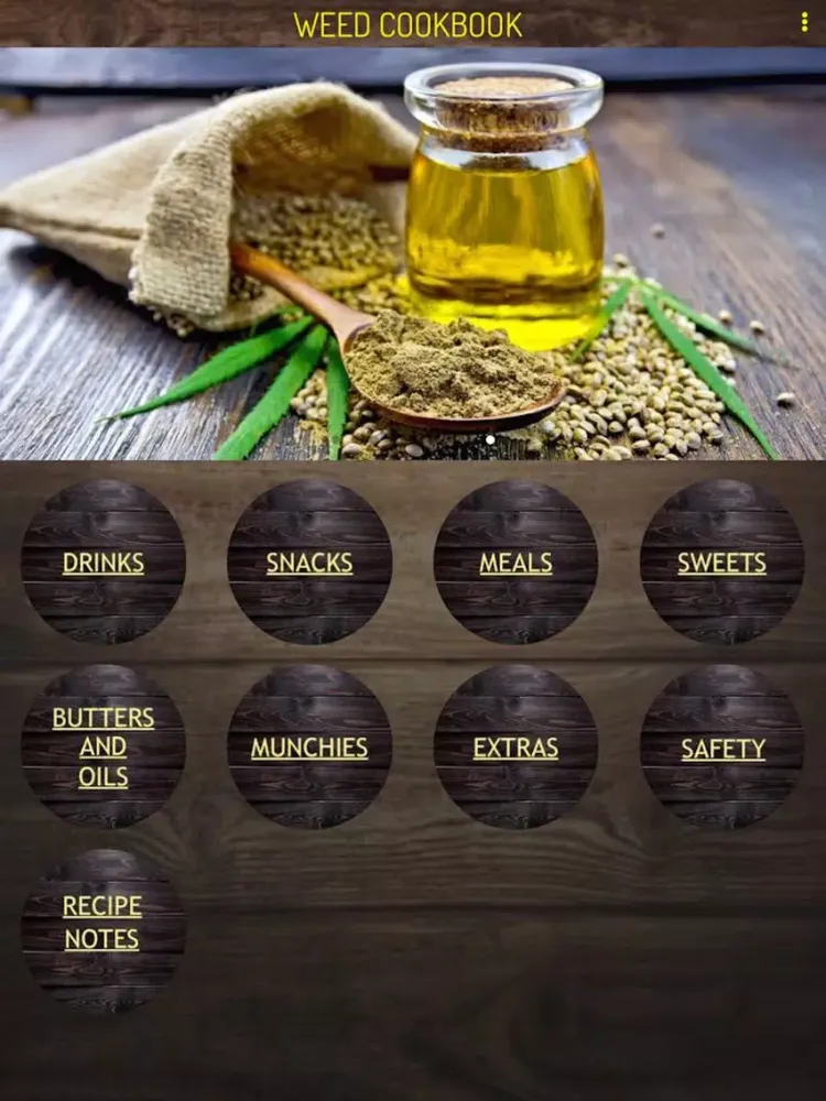 تصاویر Mega Weed Cookbook-PRO iPad 