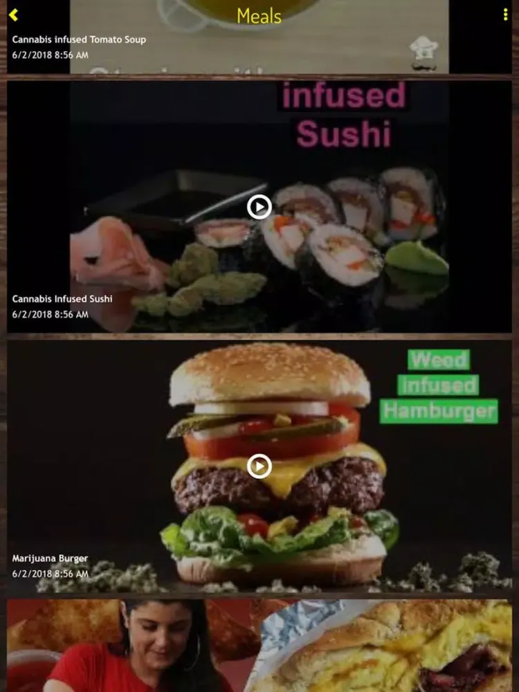 تصاویر Mega Weed Cookbook-PRO iPad 