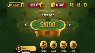Mississippi Stud Poker Casino应用截图
