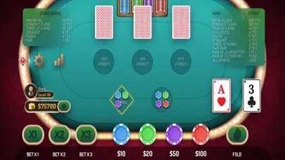 Mississippi Stud Poker Casino应用截图