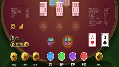 Mississippi Stud Poker Casino应用截图