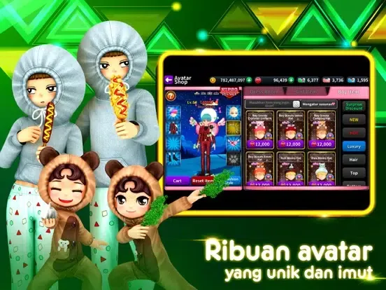 Ảnh chụp màn hình của AyoDance Mobile iPad 