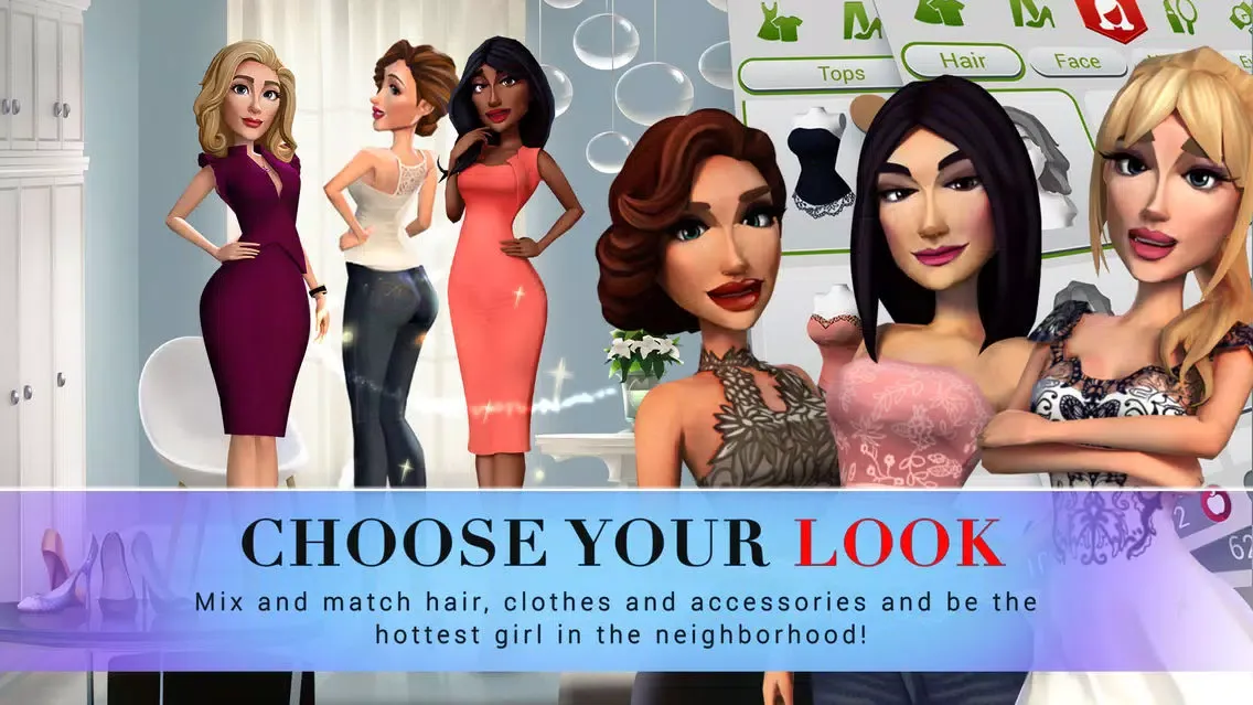 Captures d'écran de Desperate Housewives: The Game