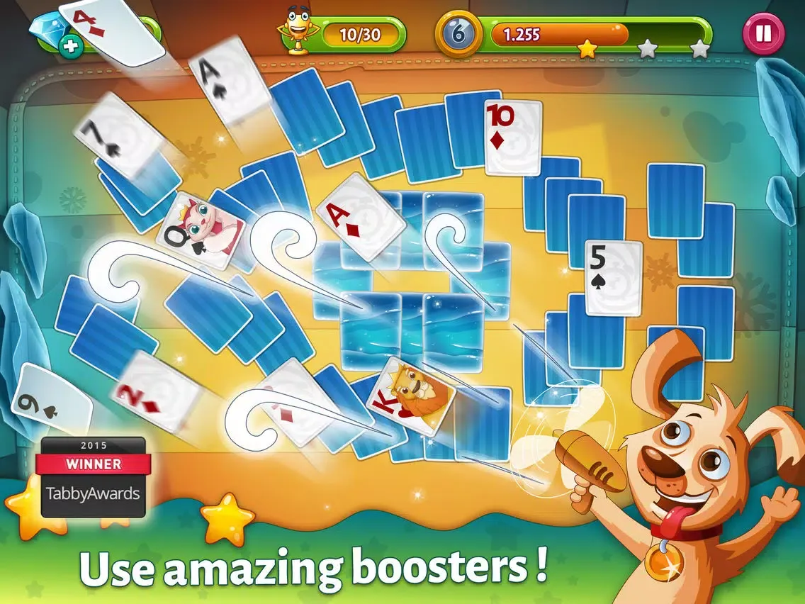 Tangkapan layar Solitaire Chronicles iPad 