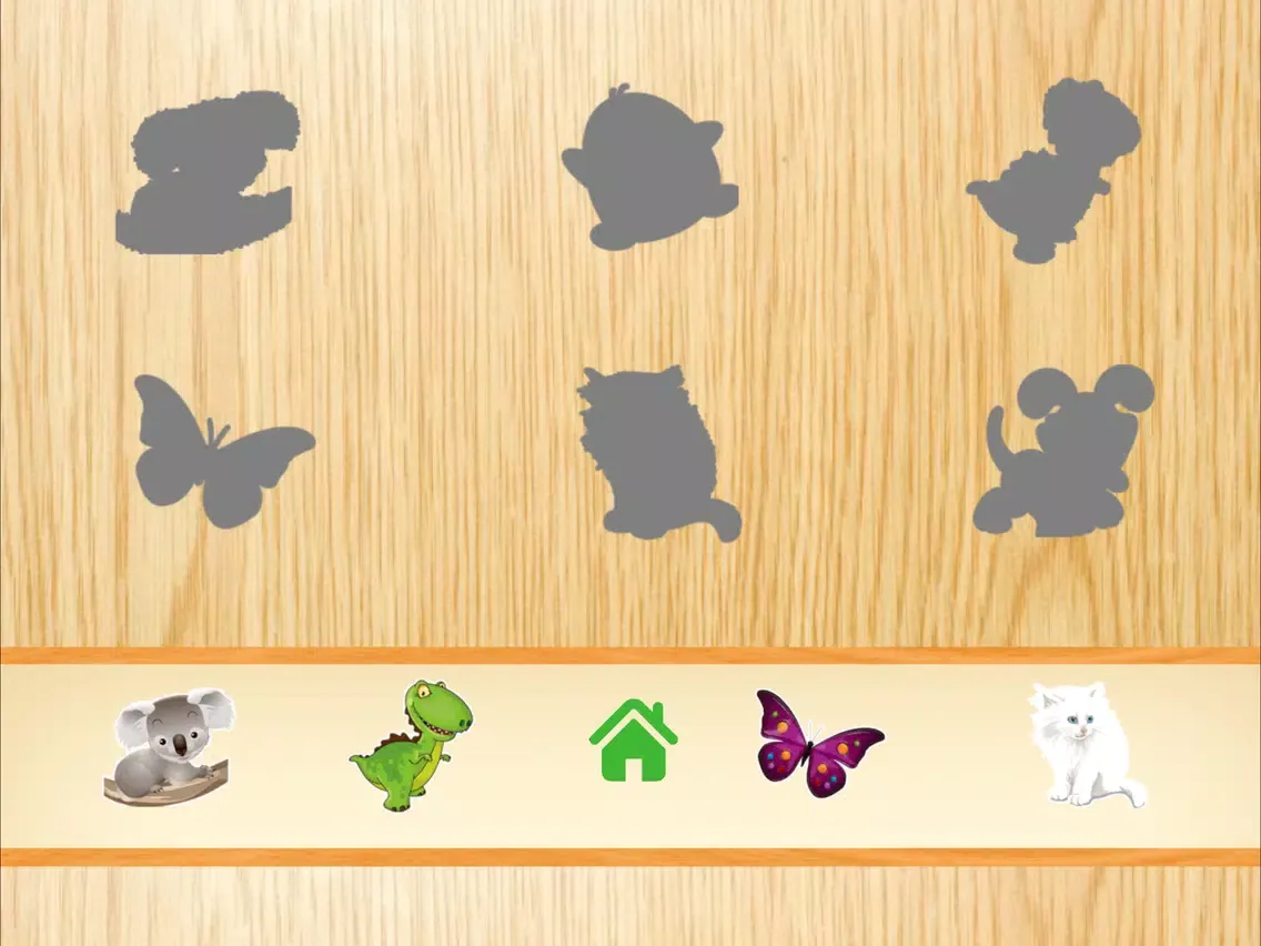تصاویر Animal Shape Matching Puzzles iPad 
