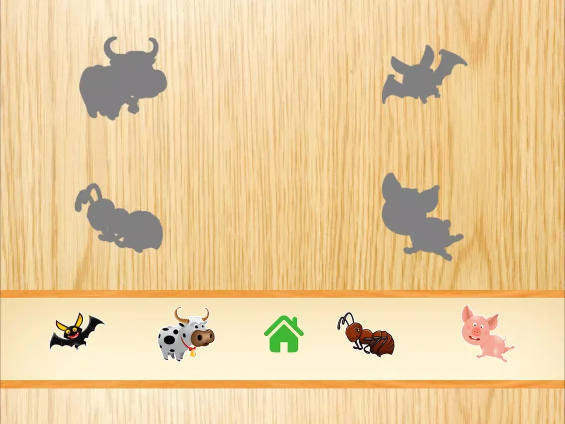 تصاویر Animal Shape Matching Puzzles iPad 