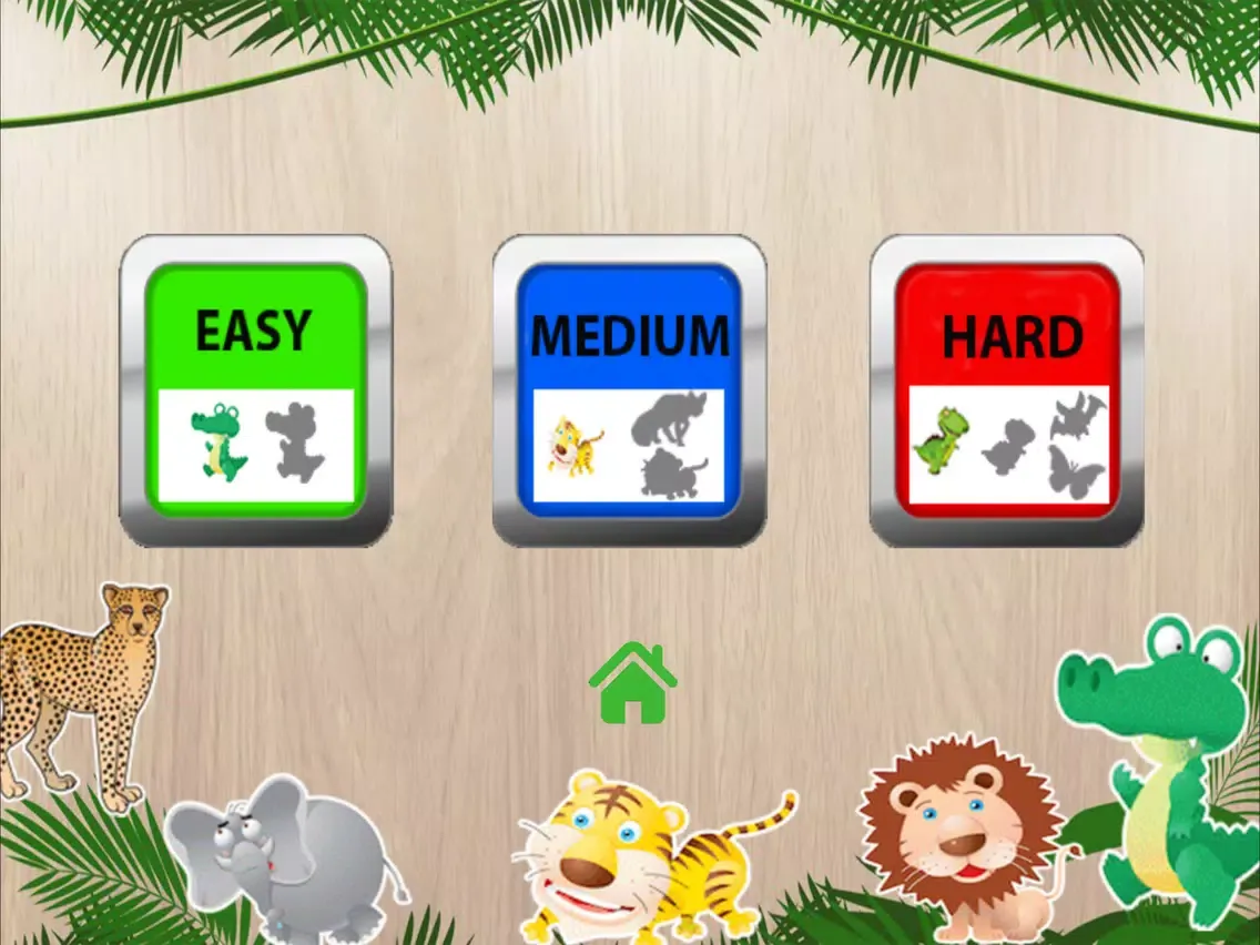 تصاویر Animal Shape Matching Puzzles iPad 