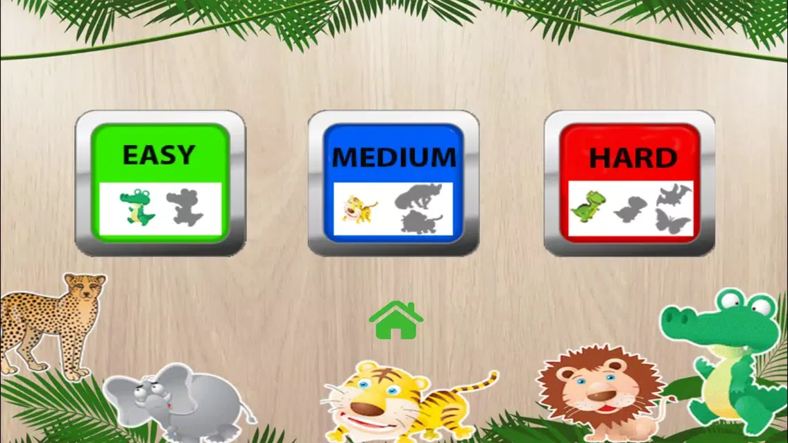 تصاویر Animal Shape Matching Puzzles
