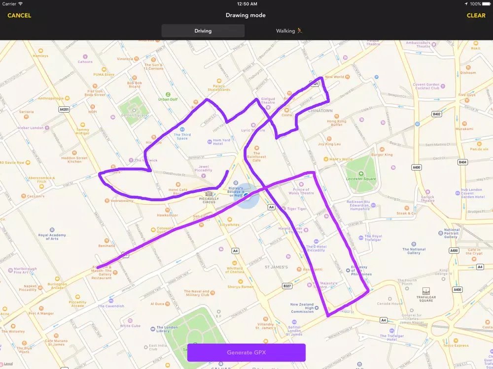 GPX File Generator iPad  স্ক্রিনশট