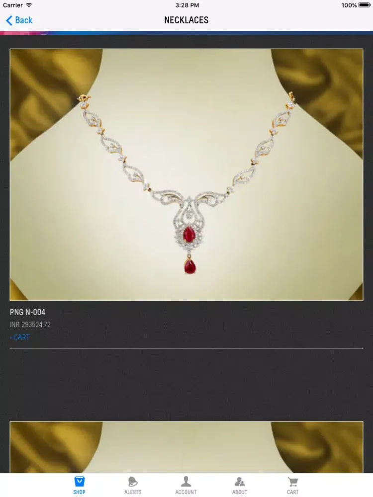 Zrzuty ekranu PNG Diamonds iPad 