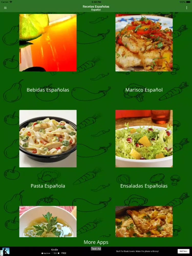 صور Recetas Espanolas iPad 
