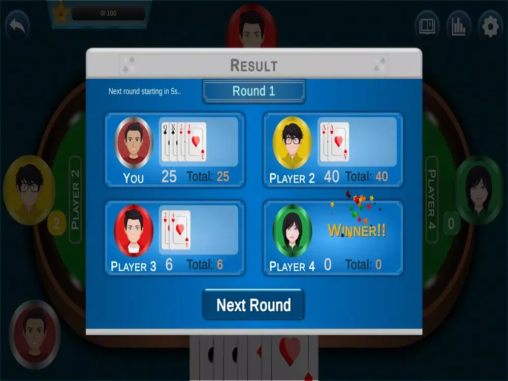 Скриншоты Badam Satti (Seven of Hearts) iPad 