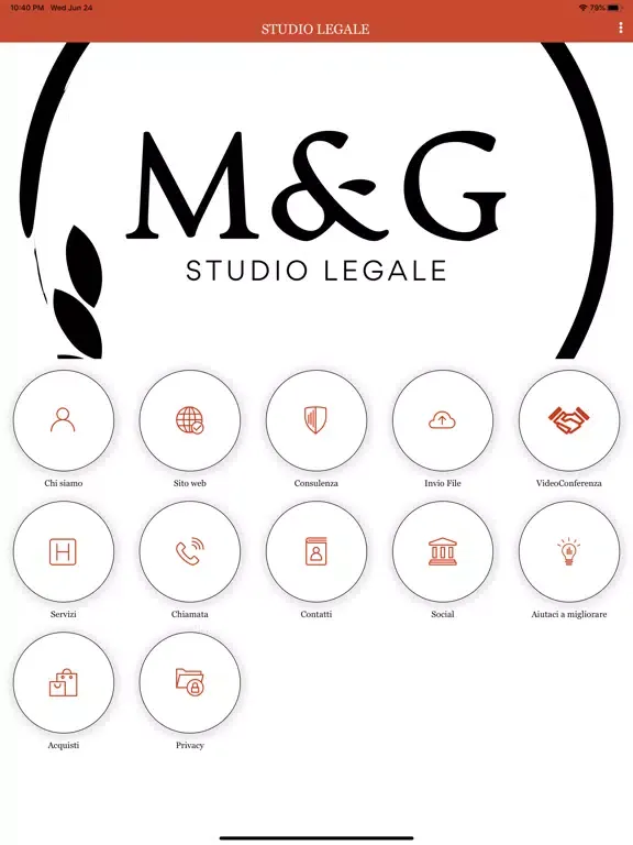 Capturas de pantalla de MeG Studio Legale iPad 