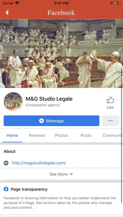 Capturas de pantalla de MeG Studio Legale