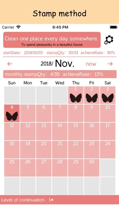 Continuing calendar应用截图