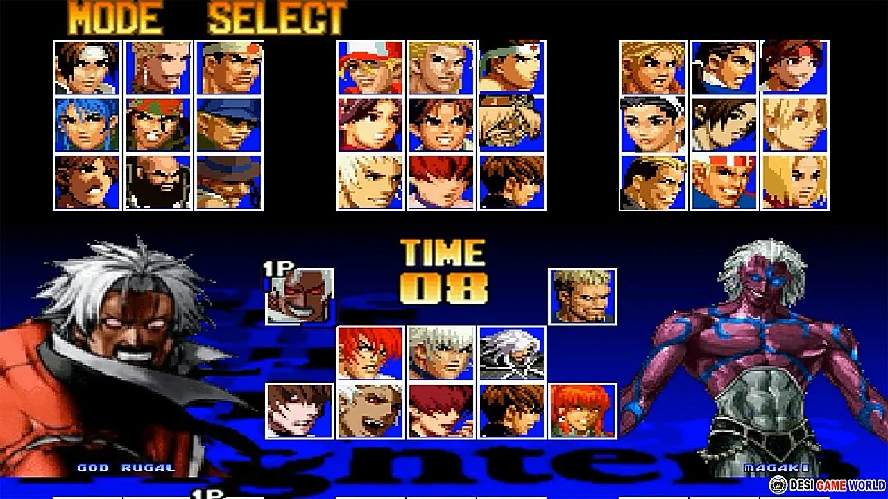 Tangkapan skrin KOF 97 MUGEN V4 PLUS 2021 MEGUMIN GAMING?