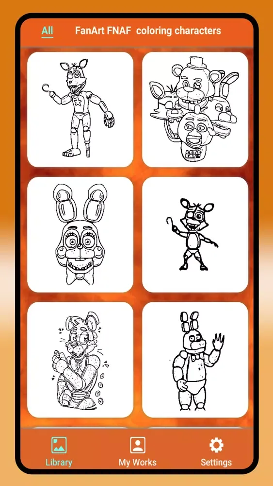 Fanart FNAF coloring Freddys ! Screenshots