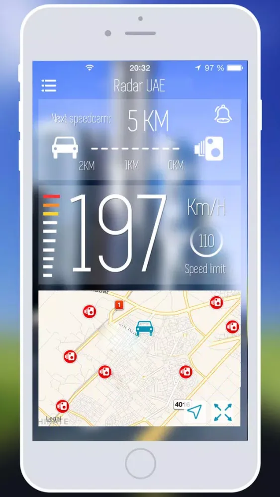 رادار الإمارات - Radar UAE: Speedcam Detector سکرین شاٹس