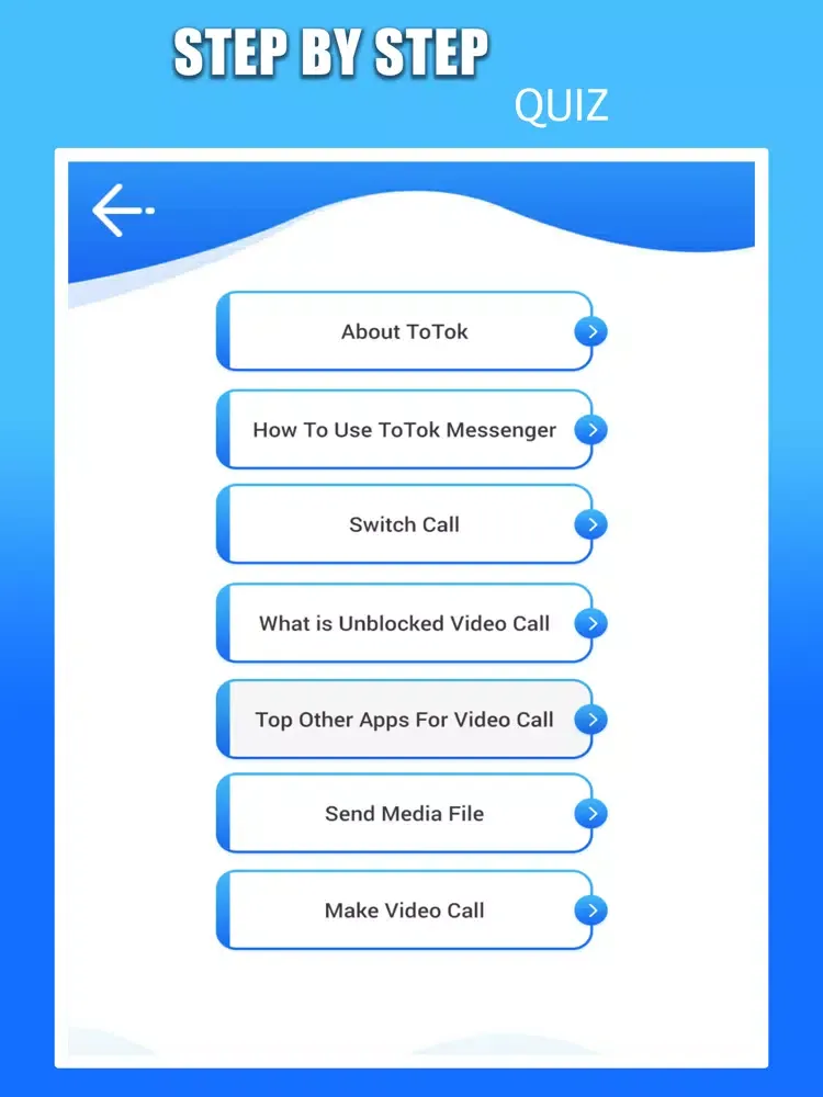 Captures d'écran de Tootok Trivia & Guide for Fans iPad 