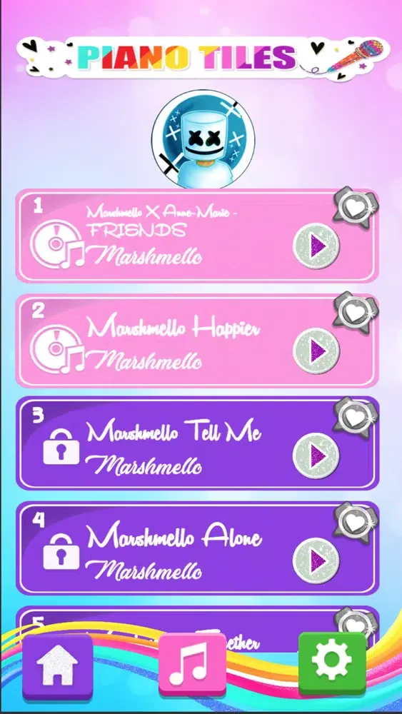 Captures d'écran de Marshmello Magic Tiles Piano !