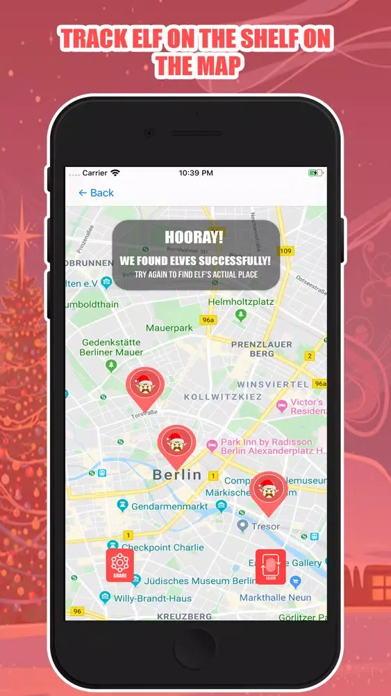 Capturas de pantalla de Christmas Elf Tracker 2019