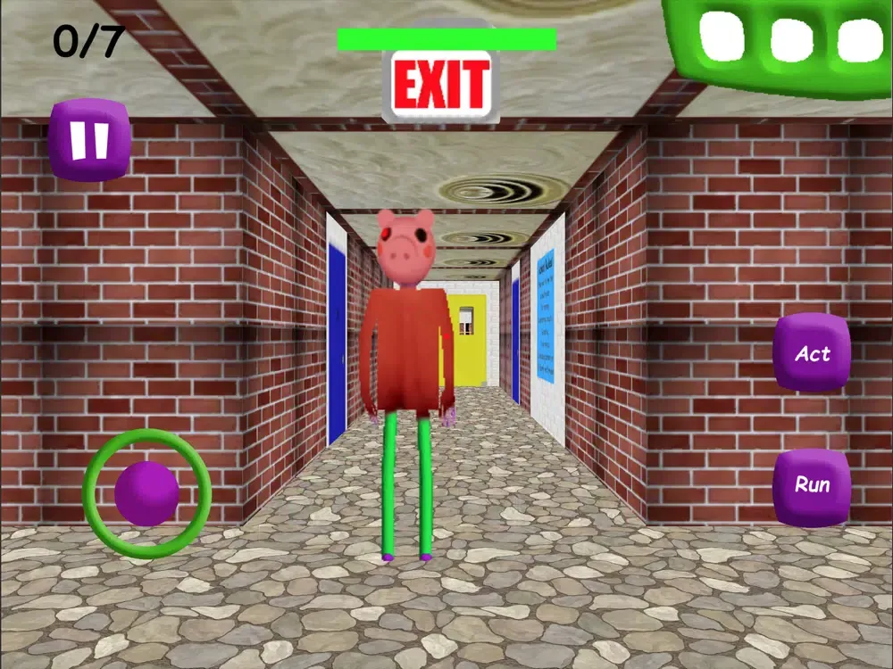 ภาพหน้าจอของ Crazy Piggy baldi Jumpscare ! iPad 