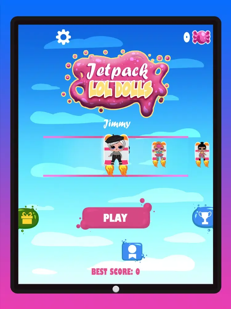 JePack Fly LOL Dolls! iPad  스크린샷