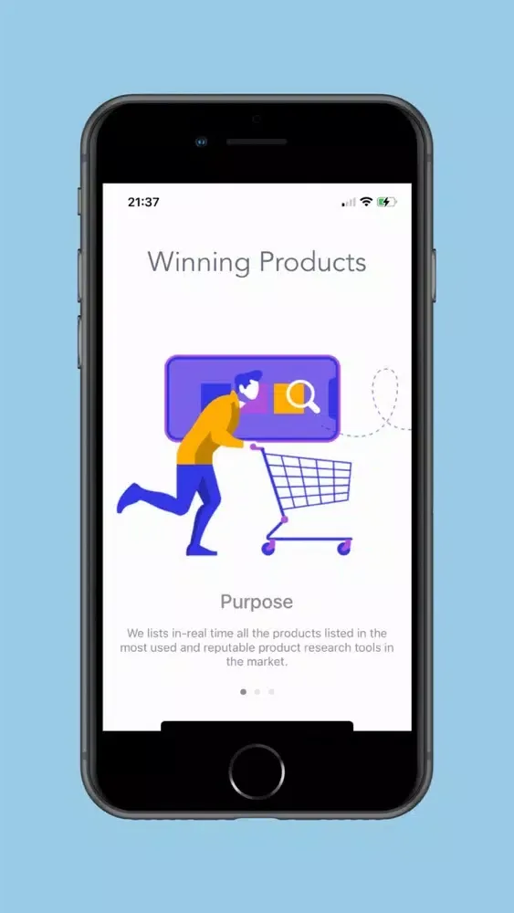 Winning Product App سکرین شاٹس