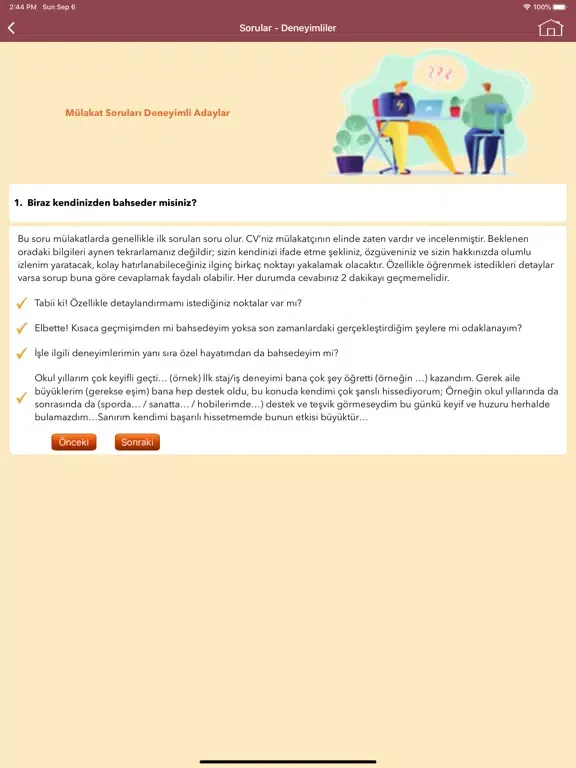 İK Mülakat iPad  Screenshots