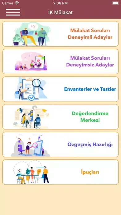 İK Mülakat Screenshots