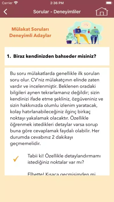 İK Mülakat Screenshots