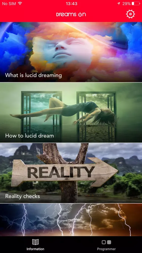 Ảnh chụp màn hình của DreamsOn