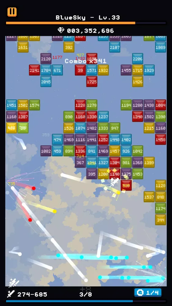 Screenshot di Break Brick Adventure: Skyward