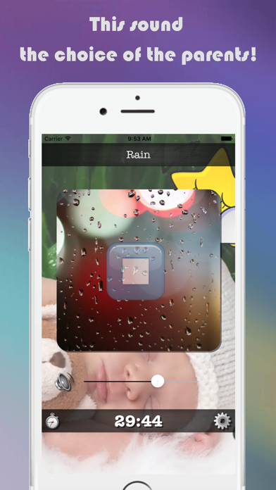 Zrzuty ekranu Rain Sounds | instantly sleep
